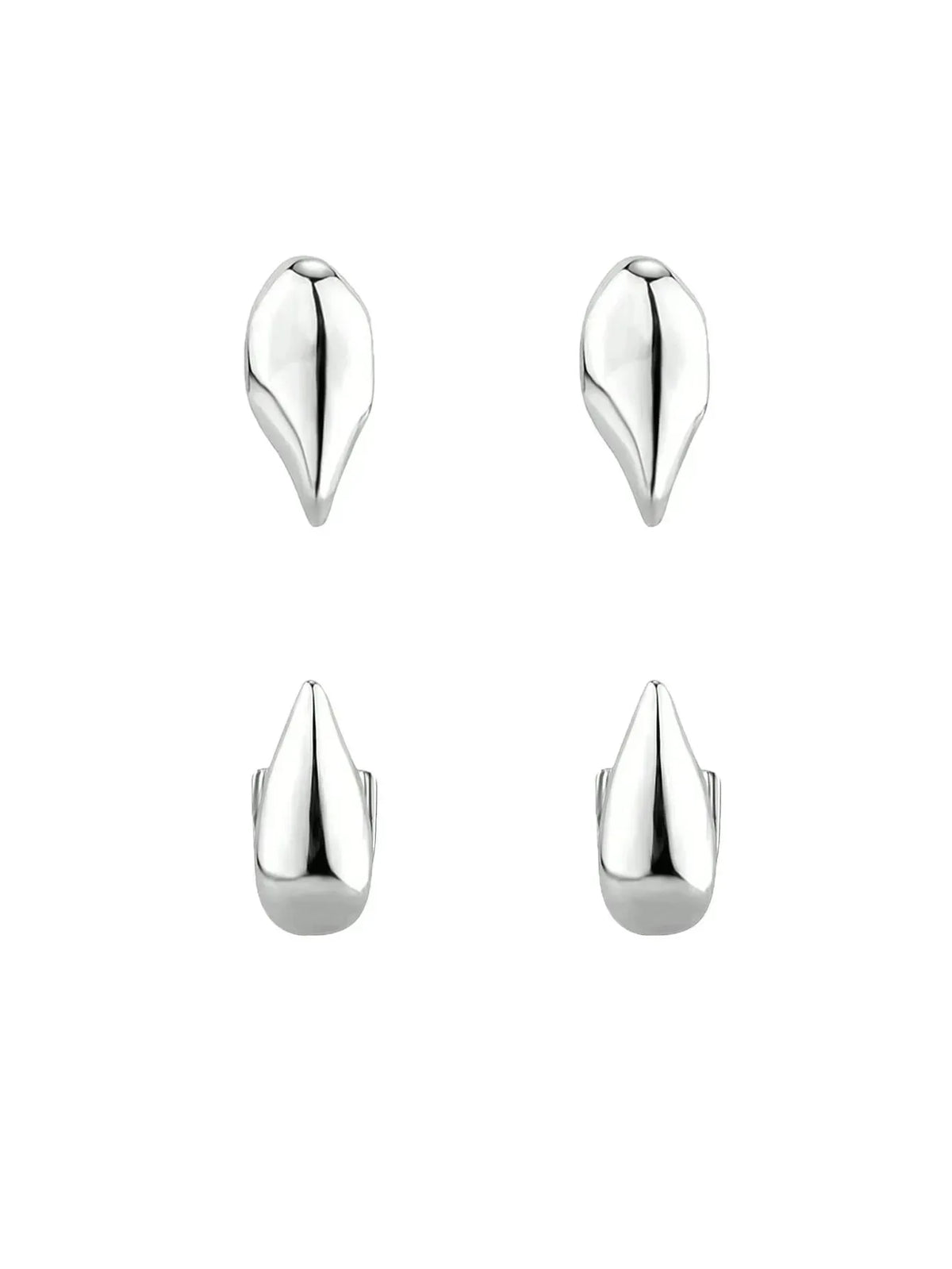 4Pcs Vampire Smooth Surface Small Tiger Teeth Upper And Lower Tooth Decoration Pointed Teeth Cosplay Accessory