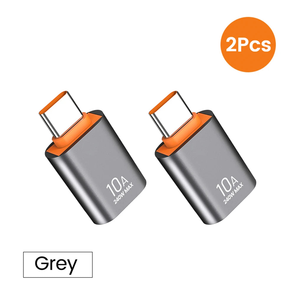 NNBILI 10A USB A To USB C OTG Adapter Type C to USB Converter USB 3.0 Adapter For Xiaomi 14 MacBook USB To Type C OTG Connector