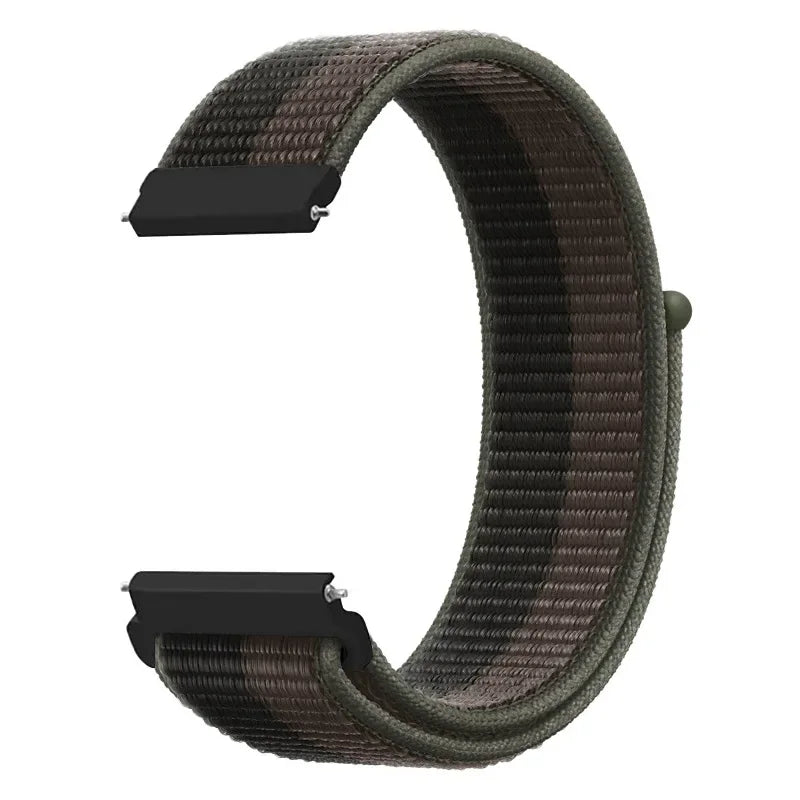 Nylon Loop For Garmin Forerunner 965 255 265 745 Bracelet For Garmin Vivoactive 6 5 4 3/Venu 2 3/Active/Chronos 22mm 20mm Strap