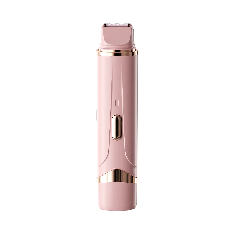 HOMEFISH 2in1 Electric Razor for Women Painless Hair Removal Rechargeable Body Mustache Epilator Shaver