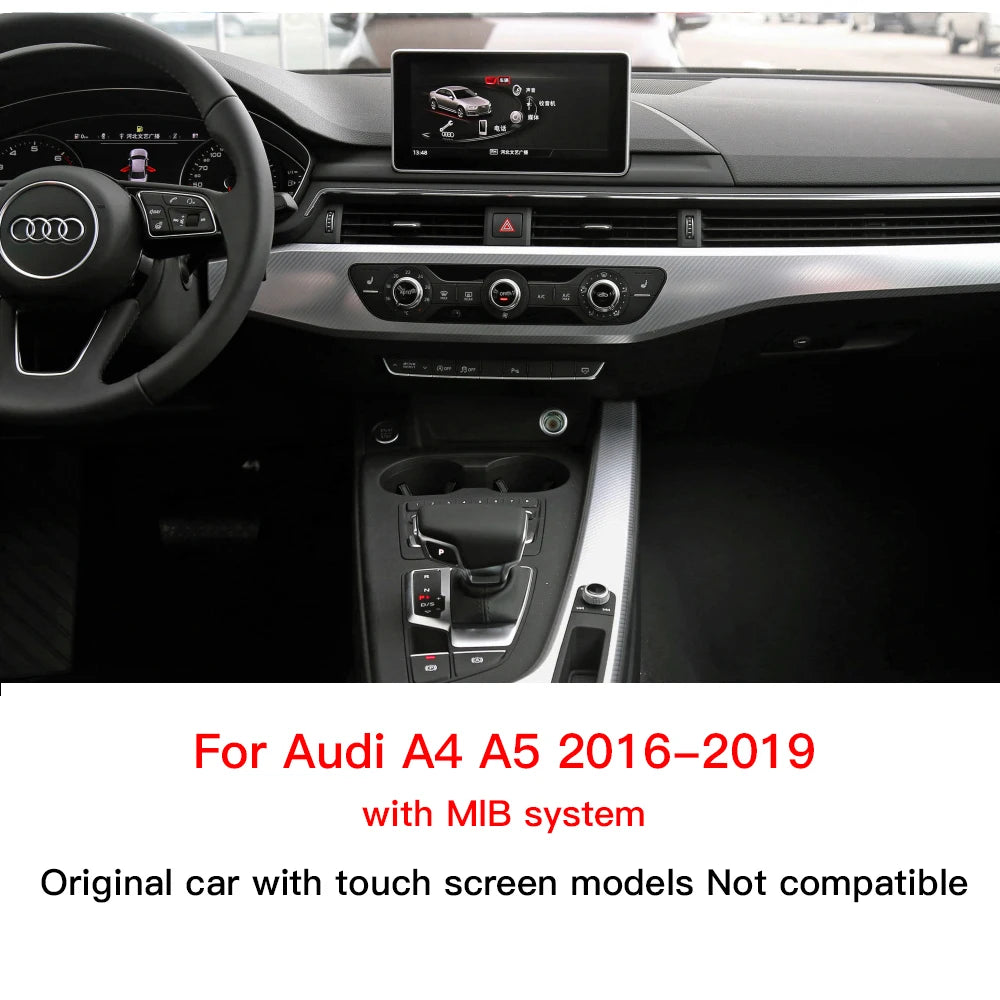 AUTOABC Wireless CarPlay for Audi A4 B9 A5 2015-2019  Android Auto Mirror Link AirPlay Reverse Camera Multimedia Accessories