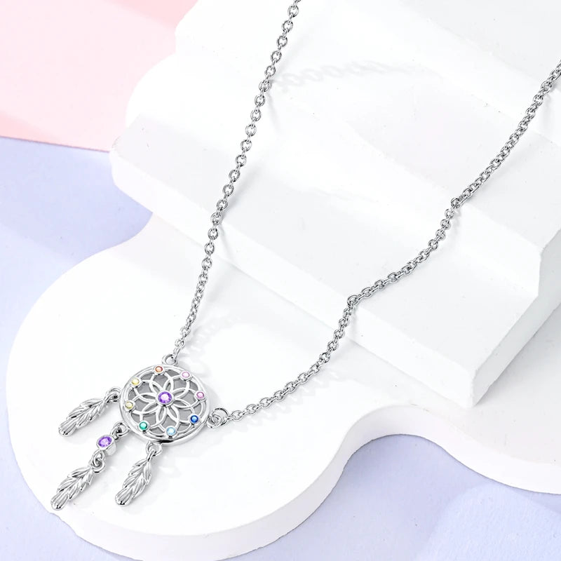 Necklace 925 Sterling Silver Butterfly Love Heart Bear Classic Simple Adjustable Necklace For Women Girl Fashion Jewelry Gifts
