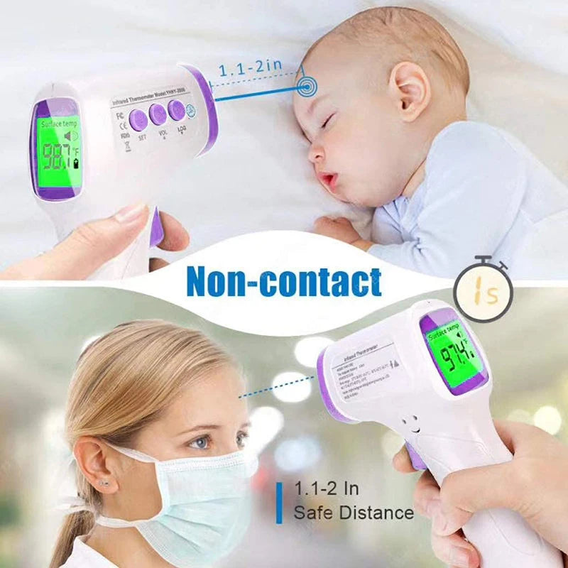 Medical Temperature Infrared Thermometer Forehead Digital Non-contact Thermomete LED Display Fever Measure Tool For Baby Adult