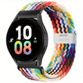 22mm 20mm Nylon Strap For Samsung Galaxy Watch 6 5 4/Gear S3 Magnetic Buckle Metal Adjustment Band For Huawei IWatch 4 GT2/3 Pro