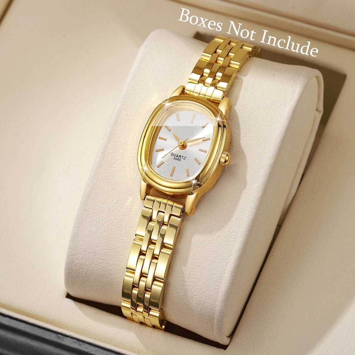 Elegant Oval Dial Women Quartz Watch Fashion Ladies Wristwatches Reloj Mujer Girls Clock Gift(Without Box)