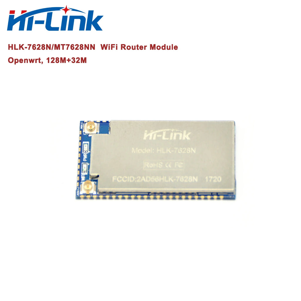Sample Hi-Link Original HLK-7628N 7628NE/MT7628NN Openwrt WiFi Wireless Router Module with 128M/32M or 64M/8M