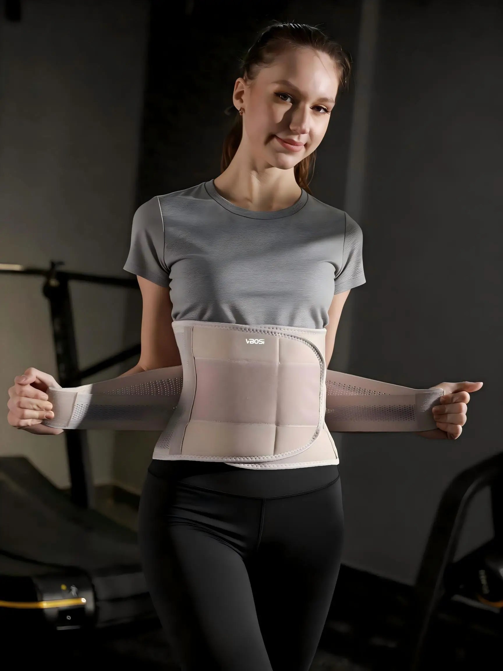 Universal Waist Belt, Lower Back Support for Back Pain, Adjustable Waist Trainer