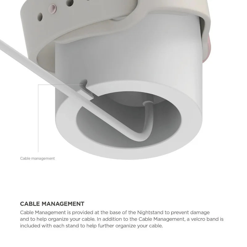 Charger Stand For Apple Watch Series 9 8 7 6 Ultra 2 Silicone Desktop Charging Bracket Dock Station iWatch Charging Cable Holder