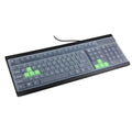 1Pcs Universal Waterproof Silicone Desktop Computer Keyboard Cover Clear Skin Protector Film Shell Dust-Proof Protective Film
