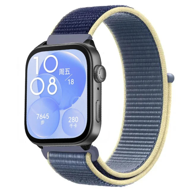 Nylon Loop Strap For Huawei Watch Fit 5/4/3 Sport Breathable Replacement Bracelet Wristband Huawei Watch Fit 4 5 Pro Accessories