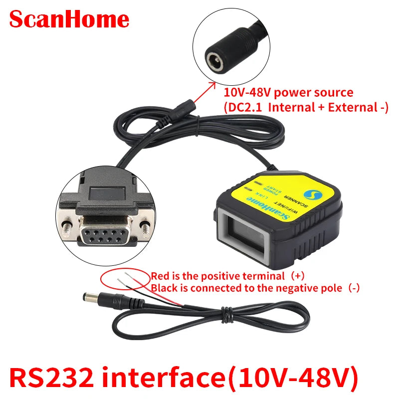 Embedded Barcode Scanner BarCode Reader Code Reader Fixed Mounted Code Engine Module USB 1D/2D QR PDF417 Code ScanSH-400