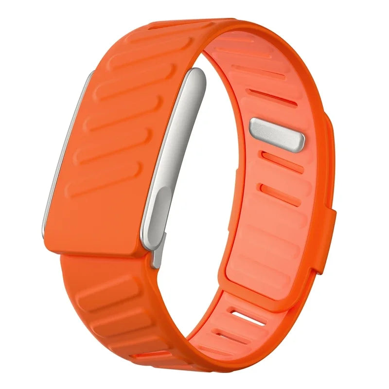 Whoop Silicone Band 5.0Whoop Two Color Wristband for Whoop 5.0 Heart Rate Monitor Waterproof Sports Fitness Waterproof Wristband