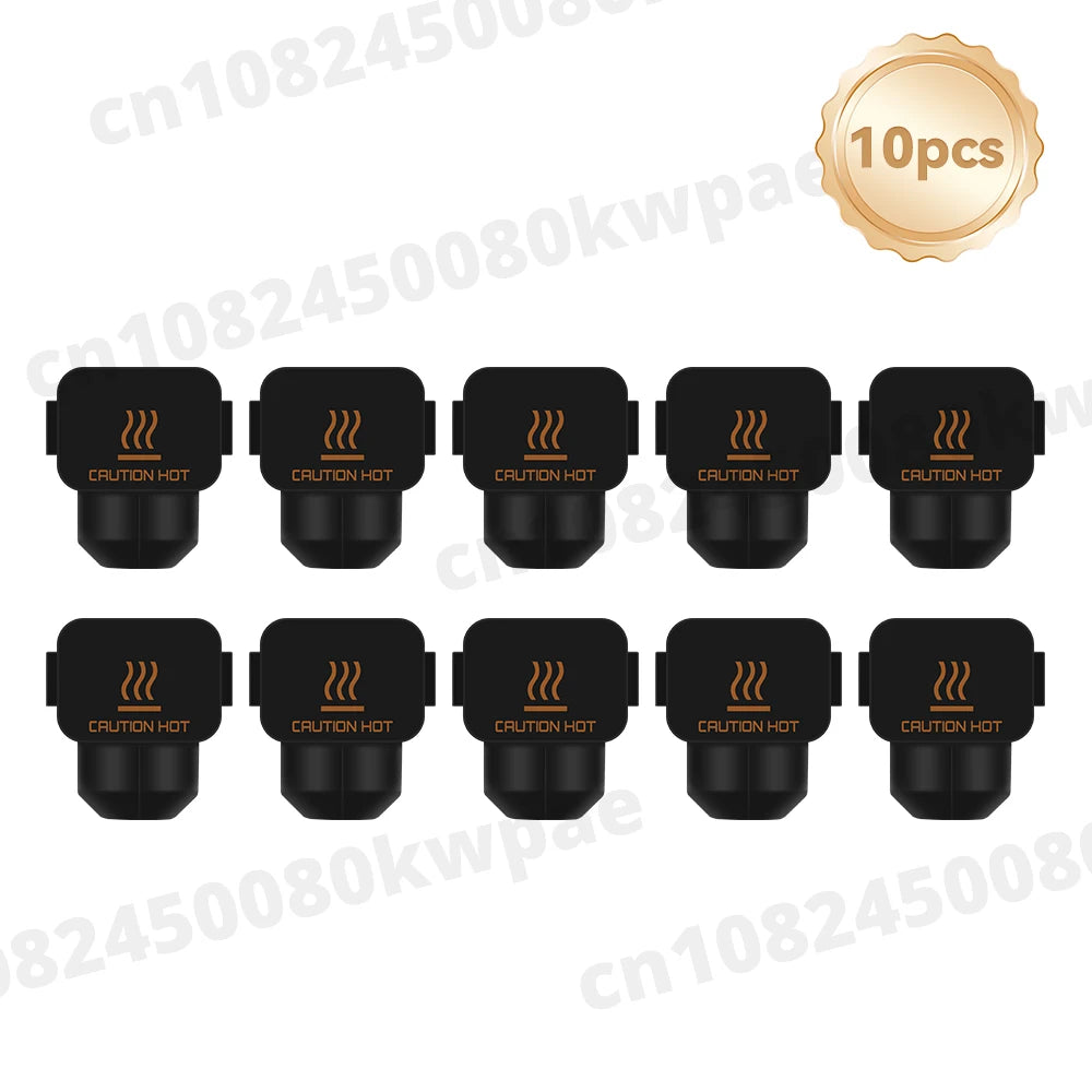 1/3/5/10PCS Silicone Socks For Bambu Lab A1 Mini Case 3D Printer Heating Block Silicone Sleeve A1 Hotend Heat Insulation Cover