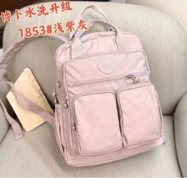 Korean Style Casual Backpack Women Lightweight Mini Backpack for Daily Commute Travel, Cute School Bag