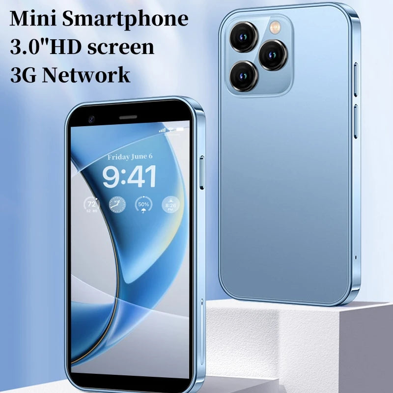 FUFFI I16 Pro Mini Smartphone Android Phone Face ID Portable 8.1 Mini Celulare 3.0 Inch HD 1000mAh Battery Cellphone