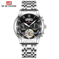 Relogio Masculino Top Brand Mens Luxury Watch Stainless Steel Luminescence Clock Casual Chic 3Bar Waterproof Outdoor Sport Watch