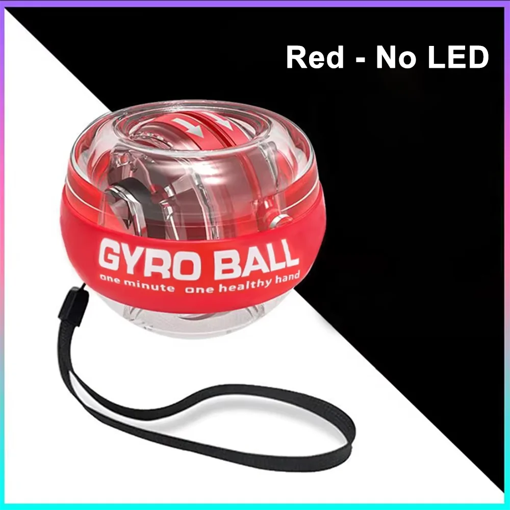 Portable Self-lifting Wrist Gyro Grip Ball Forearm Trainer Strength Exerciser to Build Arm and Finger Muscles