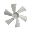 Replacement Vent Fan Blades 6 Blades RV Bathroom Vent Fan Motor Exhaust Fan for Elixir Ventline 12 Volt Motor Roof Vent