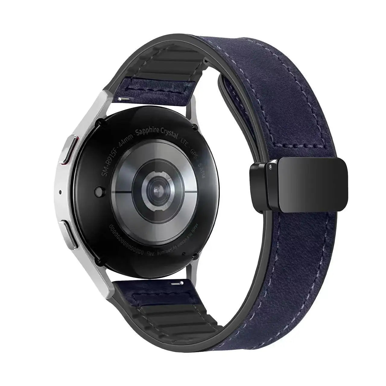 Leather Silicone Strap for Samsung Galaxy Watch 6/5/4 44mm 40mm Watchband 20mm Band Bracelet Galaxy Watch6 Classic 43mm 47mm