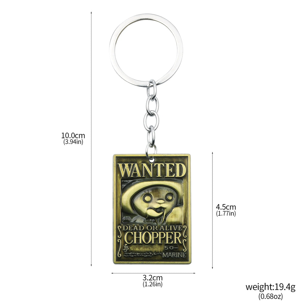 One Piece Luffy Straw Hat Keychain Rotatable Zoro Skull Metal Pendant Role-Playing Decorative Accessories Fan Jewelry Gift