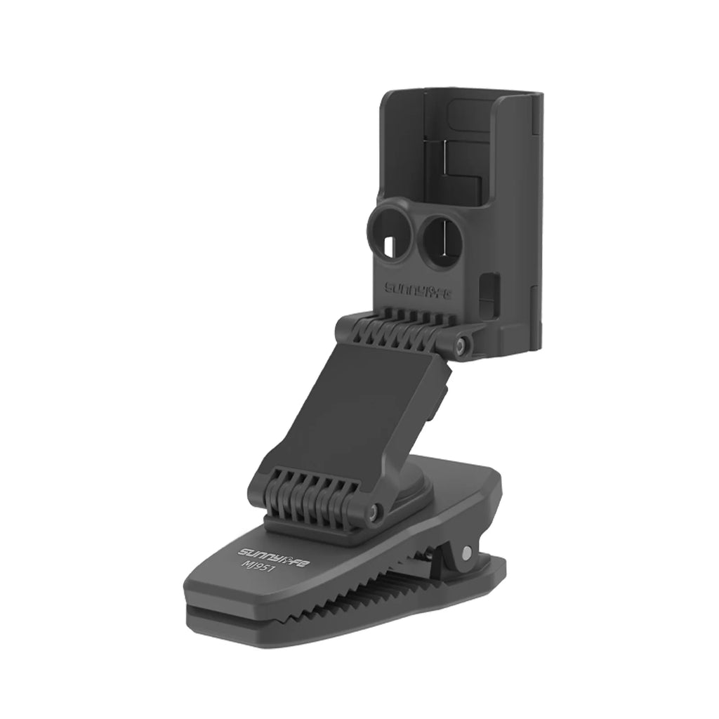 SUNNYLIFE Backpack Clip Mount for DJI Pocket 3 | Extendable Rotatable Magnetic Holder - Hands-Free Vlogging, Cycling, Hi