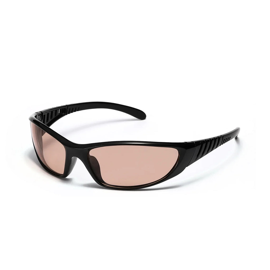 2025 New Silver SPORT Sunglasses Men Women Retro Punk Cycling Trendy Sun Glasses For Male Shades Goggle Outdoor Y2K