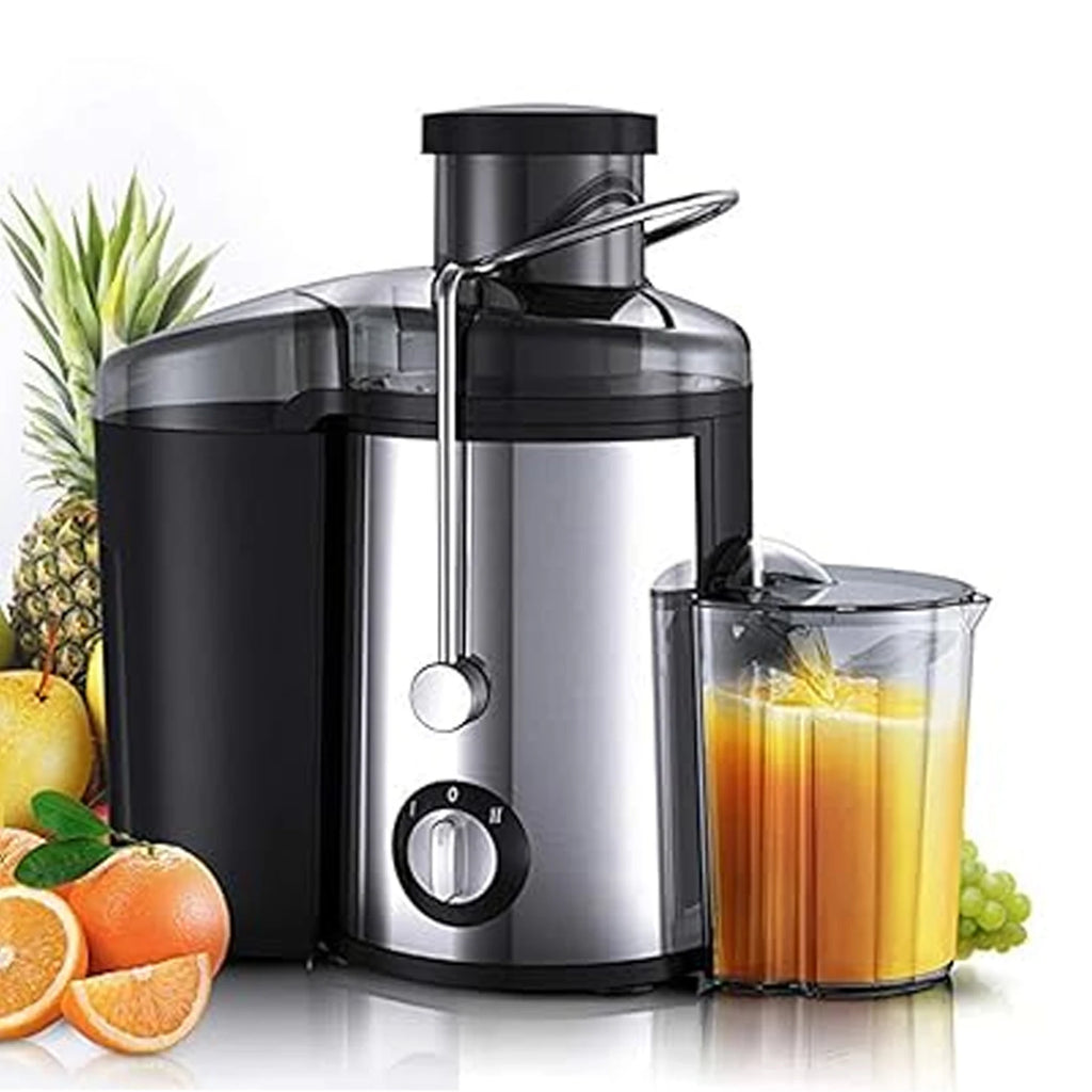Household and commercial dual-purpose juicer with powerful motor, high-speed output fine andresidue free juice, large capacity machine, material, high temperature resistance, odorless fruit andvegetable fresh pressing juicer