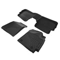 Waterproof Floor Mats for Toyota Corolla 2009-2013 Black TPE Rubber Car Carpet