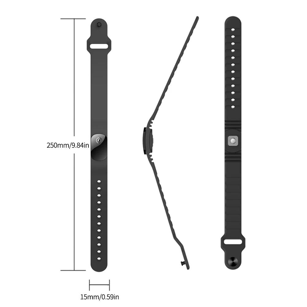 Hot Sales M12-SE Anti-static Silicone Bracelet Men Women Fashion Waterproof Adjustable Winter Human Body Static Eliminator