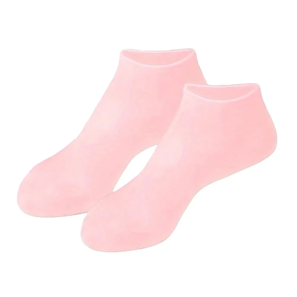 Elastic Silicone Moisturizing Foot Socks For Dry …Cracked Feet Foot Care Socks Massage Moisturizing