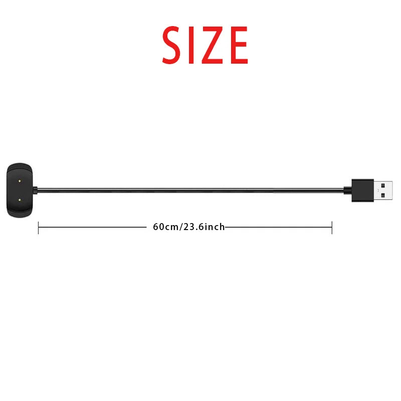 1m USB Charging Cable For Amazfit GTR3 GTS3 Pro Smart Watch Dock Charger Cradle Adapter For Amazfit GTR 3 GTS 3 Magnetic Charger