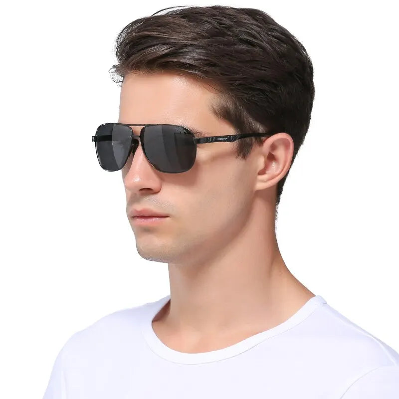 KINGSEVEN 2024 Polarized Men Aluminum Sunglasses UV400 Mirror Male Women for Men Fashion Eyewear Driving Sun Glasses