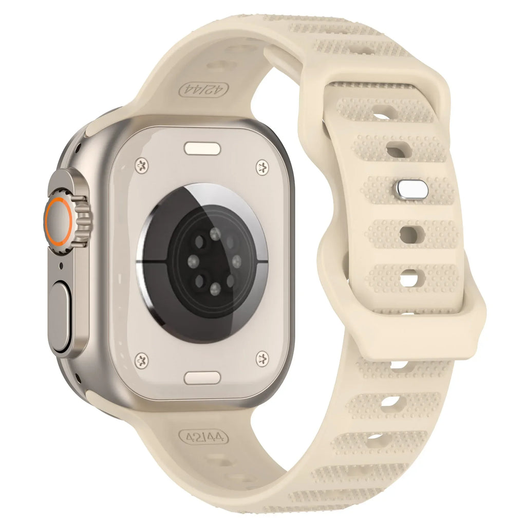Silicone Strap for Apple Watch Band series 10 42mm 46mm 9 8 7 41 45mm ultra2 49mm 44 40 38 42mm Correa Band for Iwatch 6 SE 5 4