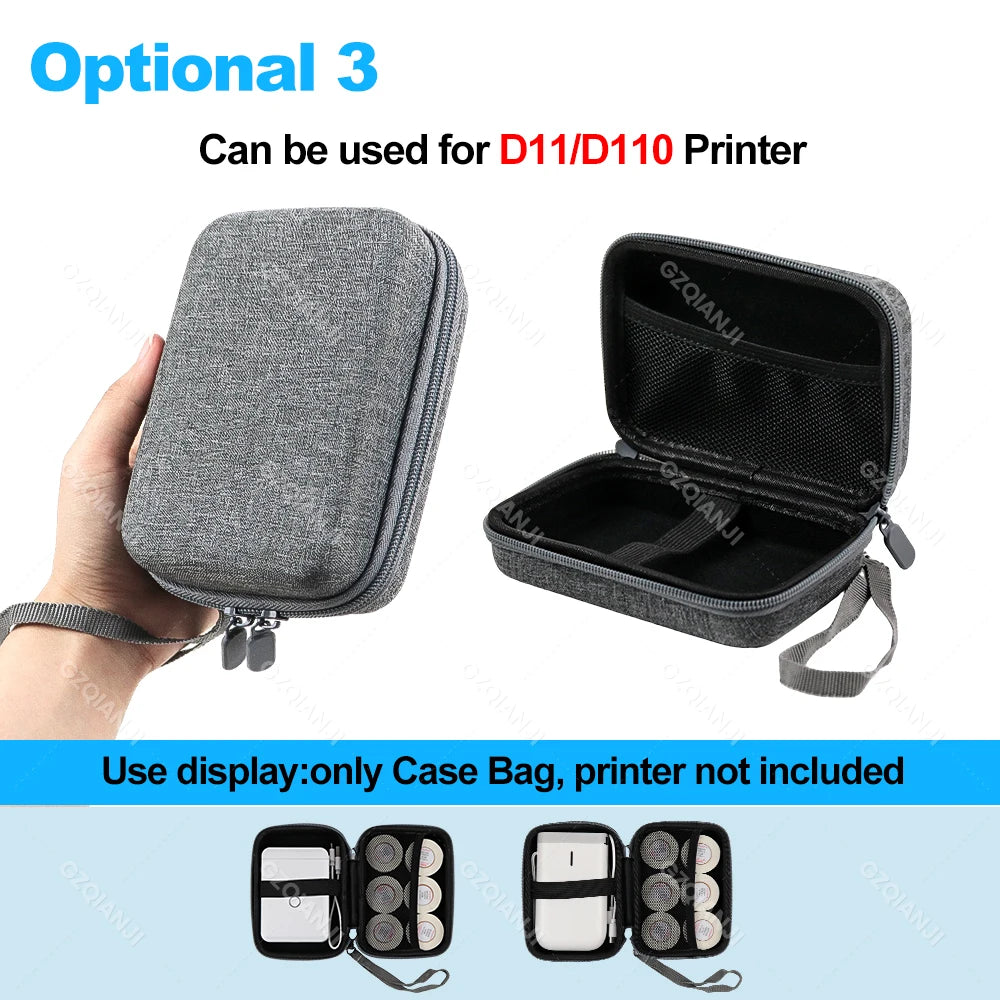 NIIMBOT Sticker Self-adhesive Label Thermal Papers for D11 D101 D110 Mini Printer White Colorful Waterproof Cable Tape Rolls