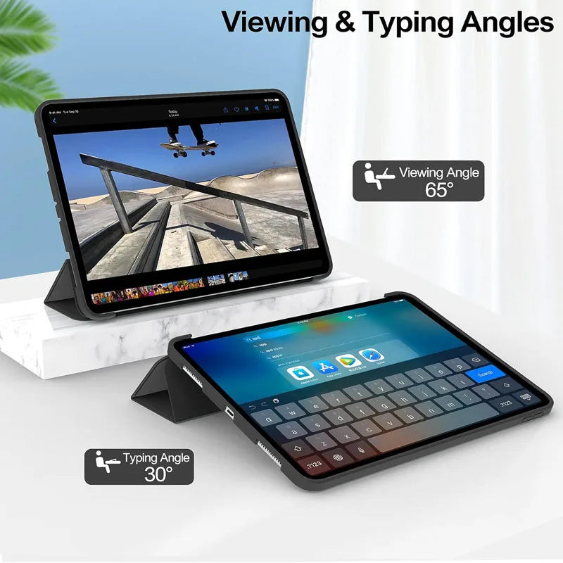 For Redmi Pad 2 9.7 pro 12.1 SE 11 10.6 8.7 Case Xiaomi Pad 5 6 7 8 Pro 11 11.2 K pad Auto Wake up Sleep Cover Support Charging