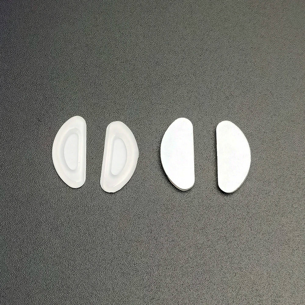 10 Pairs/Packs Adhesive Nose Pad, Eyeglass Nose Pads Stick On Silicone Anti-Slip for Sunglasses Thin Nose Pads Eyeglasses