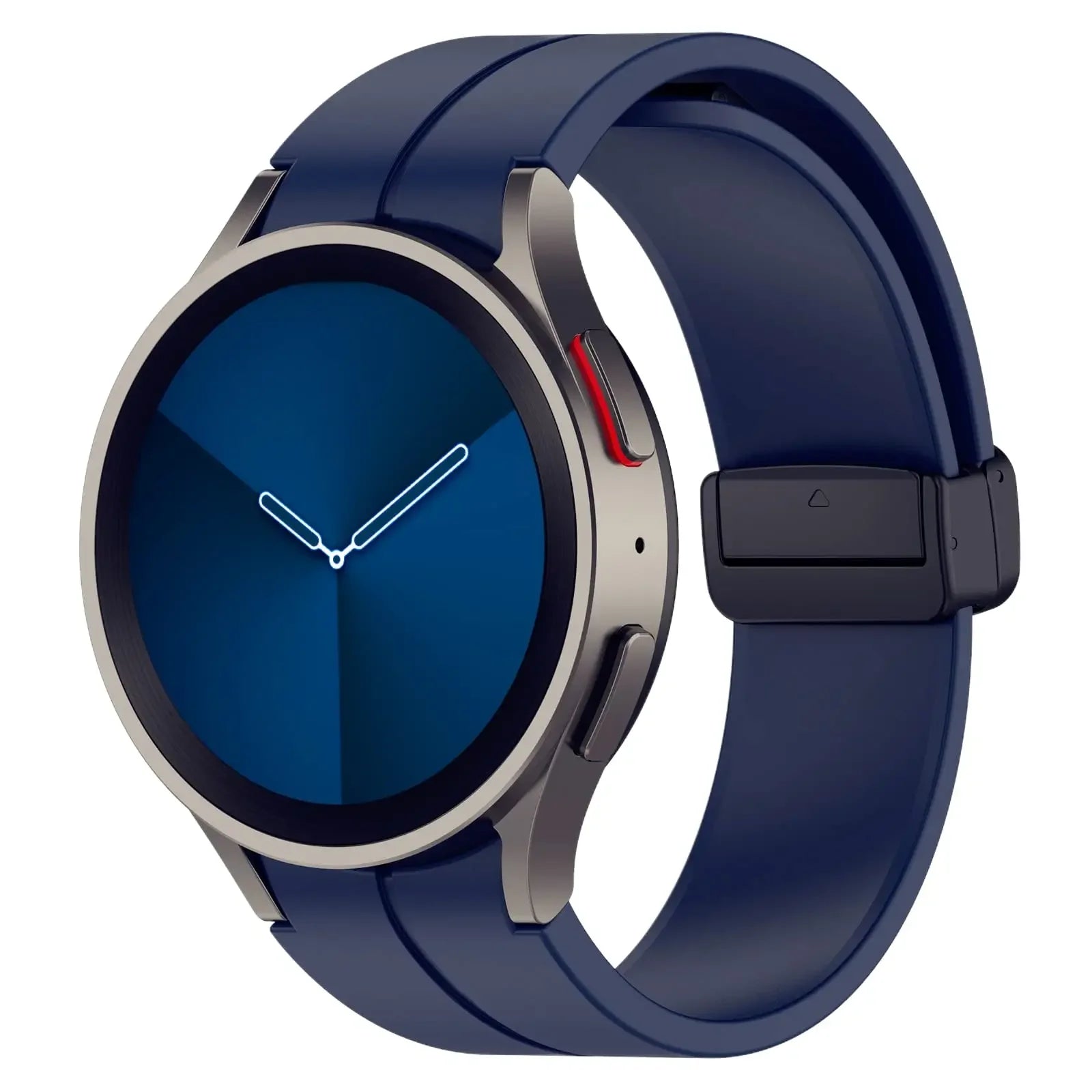 Original Silicone Band for Samsung Watch 7 6 5 4 Classic Strap 47mm 43mm 44mm 40mm Magnetic Buckle For Galaxy Watch 5 Pro 45mm