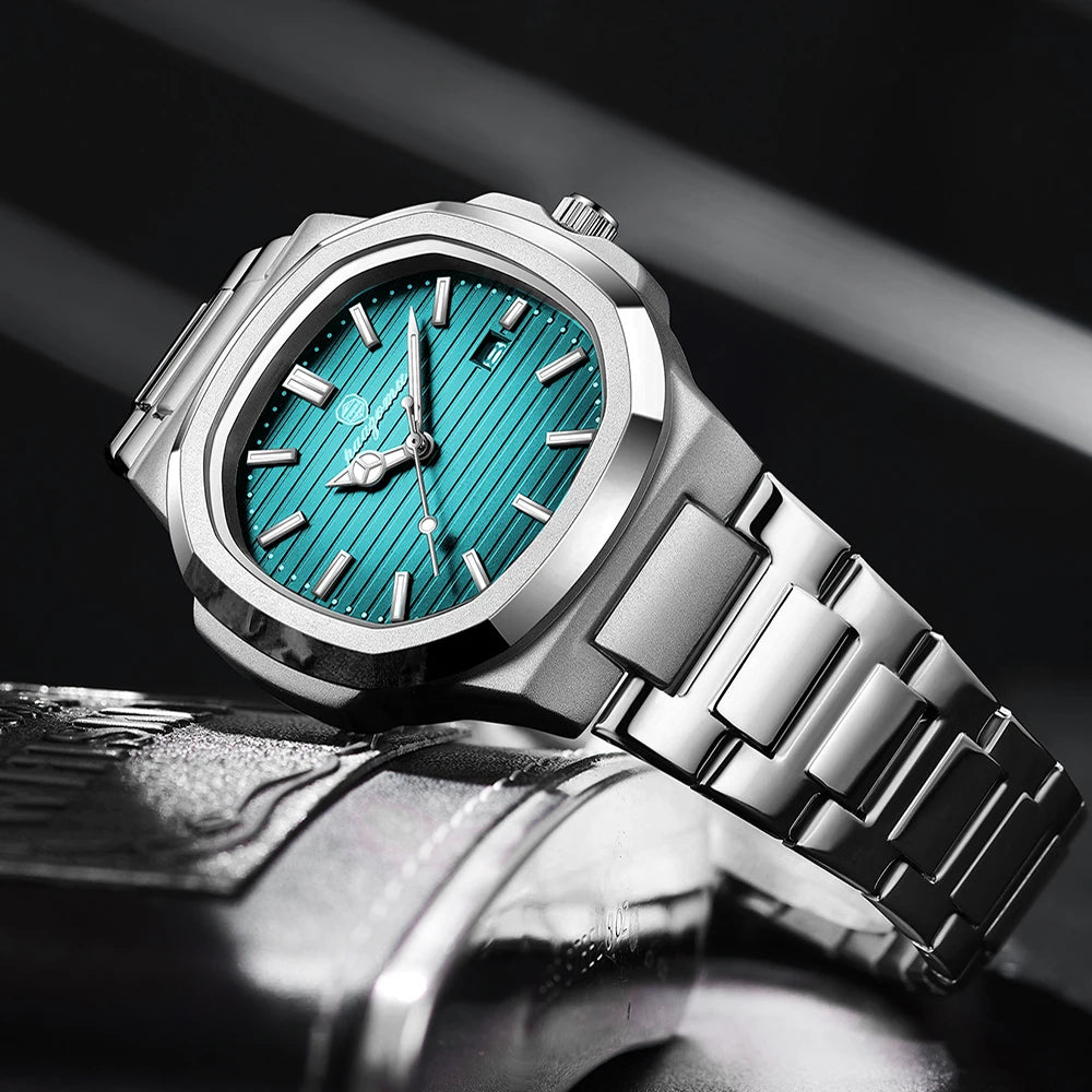 2026 New Men Watch Quartz Waterproof Male Clock Business Watch Mens Watches Top Brand Luxury Watch Men Chronograph reloj hombre