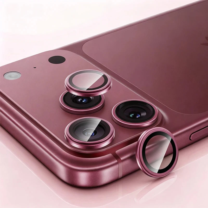 Aluminium Alloy Protector for iPhone 17 18 Lens Protector iPhone17 iphone18 Pro Max Tempered Glas Cap Metal Lens Protective Ring