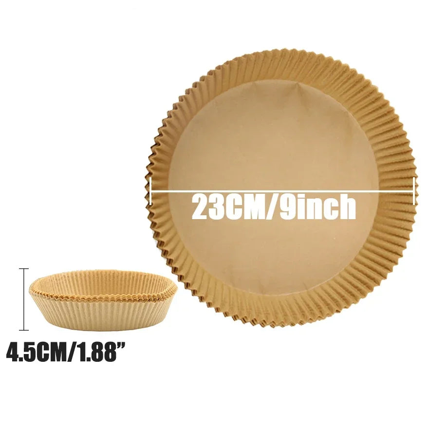 Airfryer Cooking Paper Aerogrill Parchment Paper Baking Tool Airfryer Accessories Air Fryer Paper Oven Liner Disposable Dishes
