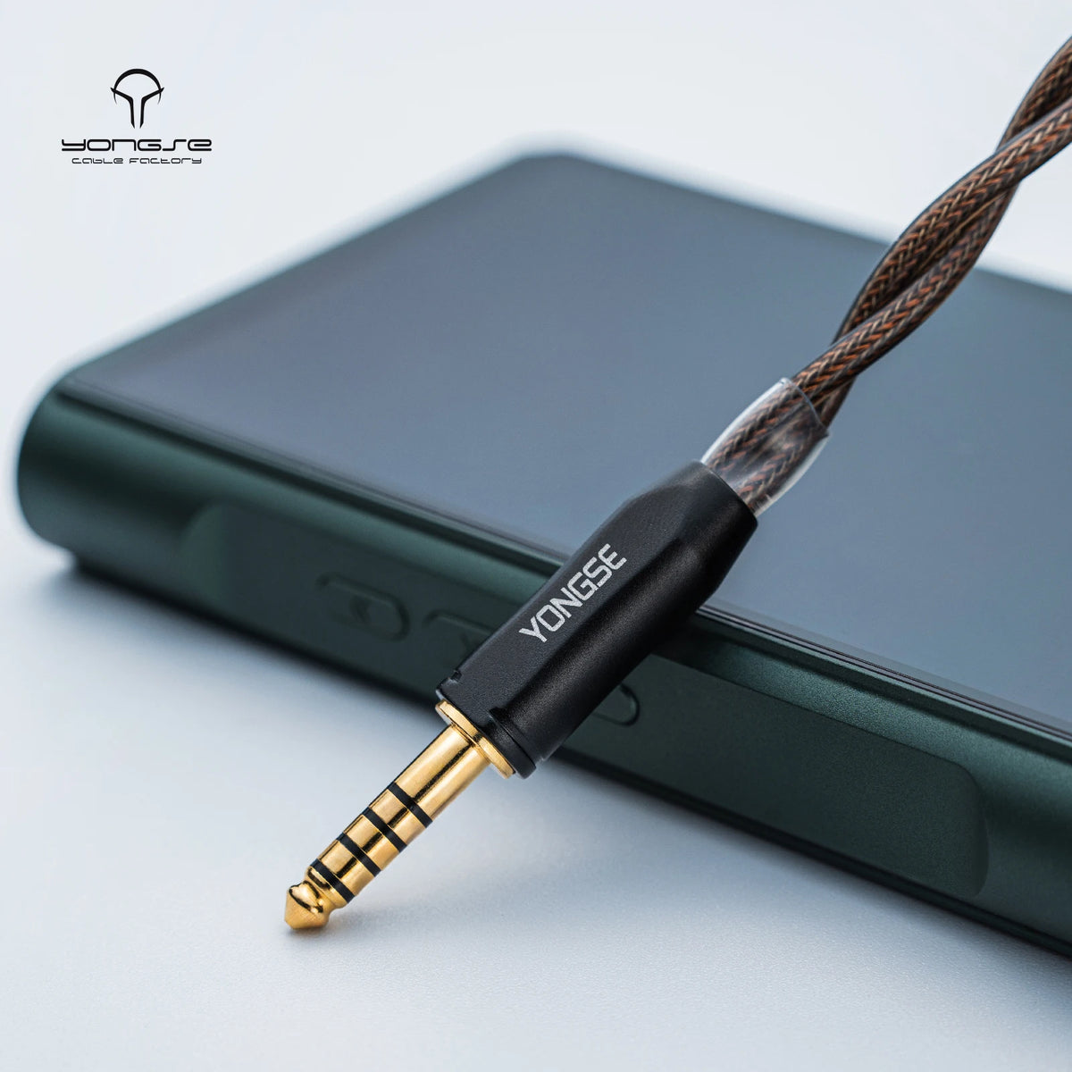 YONGSE Mech-X Cable Silver-plated Single Crystal Copper + Graphene Shielding Earphone Cable