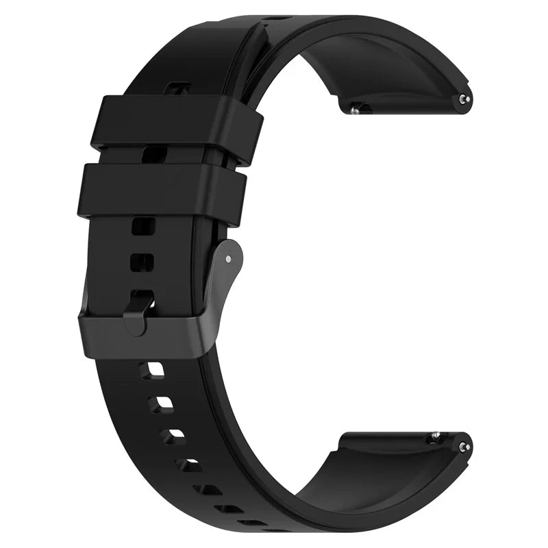 22mm Watch Strap For Xiaomi Mi watch Silicone Smartwatch Belt Bracelet For Xiaomi S1/color2 sport Silicone Replacement Band