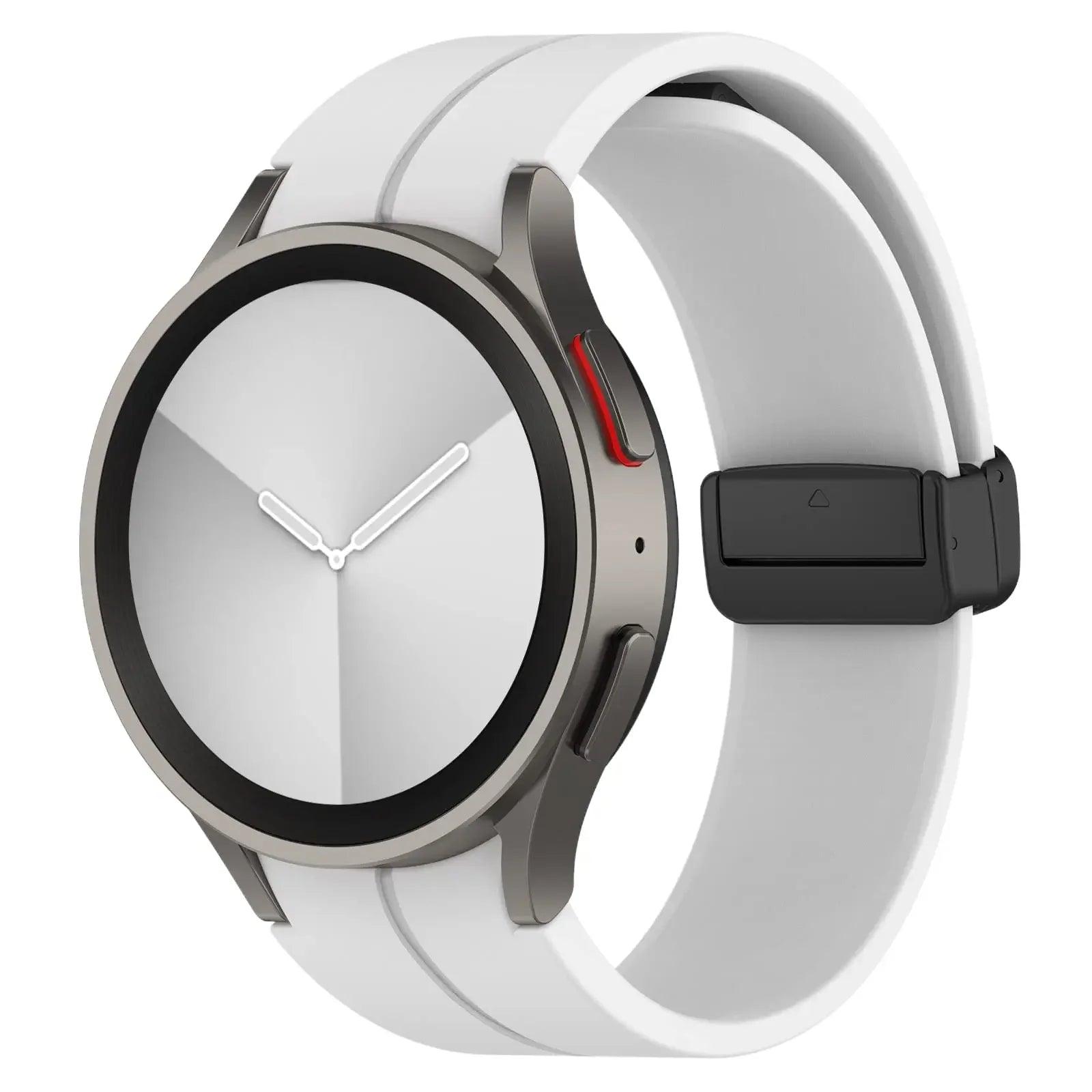 Original Silicone Band for Samsung Watch 7 6 5 4 Classic Strap 47mm 43mm 44mm 40mm Magnetic Buckle For Galaxy Watch 5 Pro 45mm