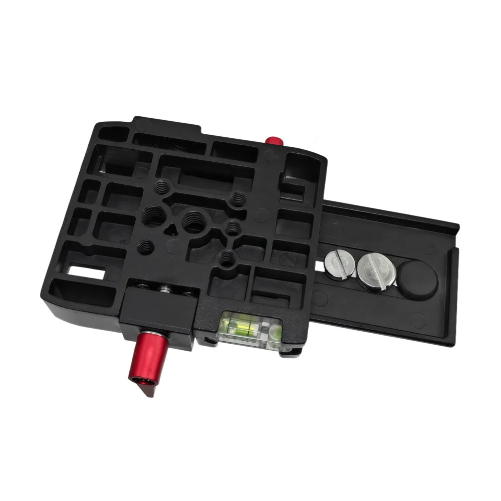 Quick Release Clamp Adapter For DSLR Camera Camcorder Tripod Monopod Aluminum Alloy Plate Connect Mount 1/4'' 3/8'' Screw Hole