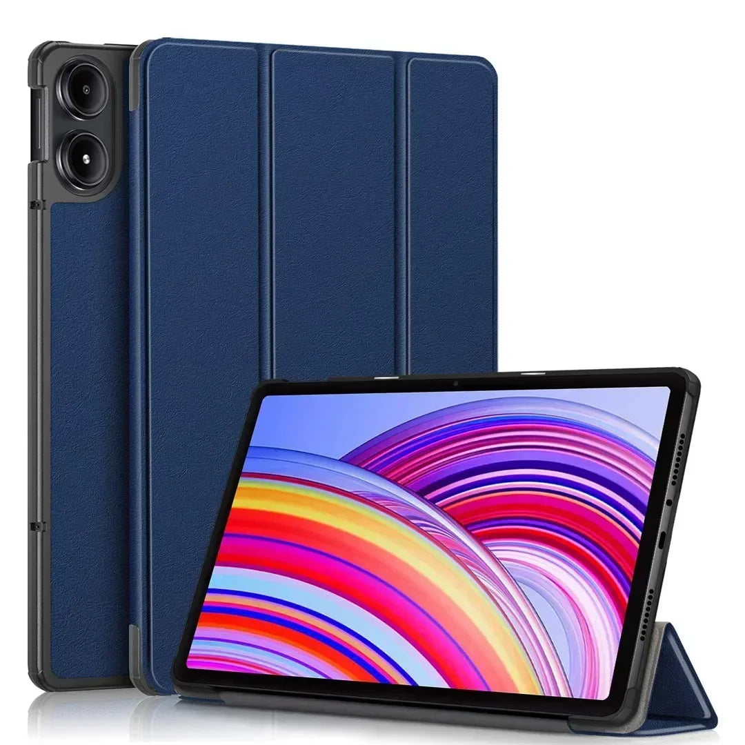 2024 Tablet Case For Xiaomi Redmi Pad Pro 12.1 inch Tri-Folding Stand Smart Leather Cover For Redmi Pad Pro 12.1" Funde tablets