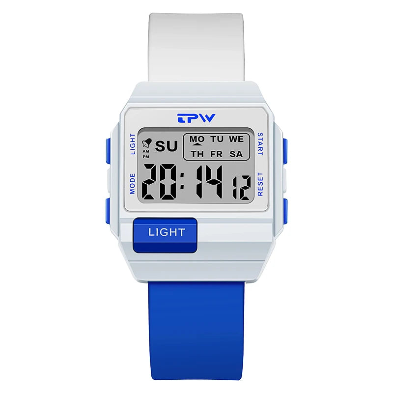 TPW 36mm Midsize Digital Watch For Women Teenage  Meter Water Resistant