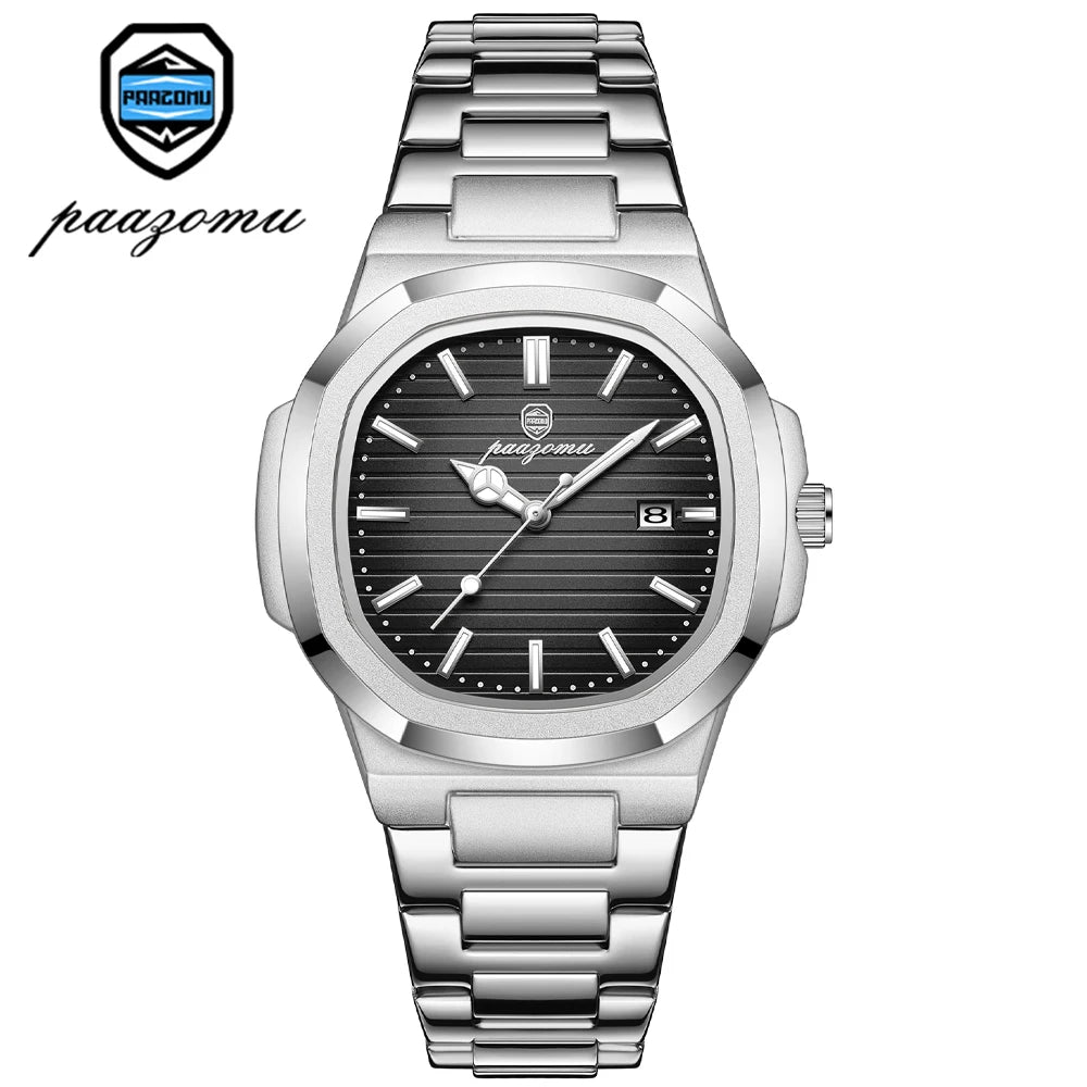 2026 New Men Watch Quartz Waterproof Male Clock Business Watch Mens Watches Top Brand Luxury Watch Men Chronograph reloj hombre