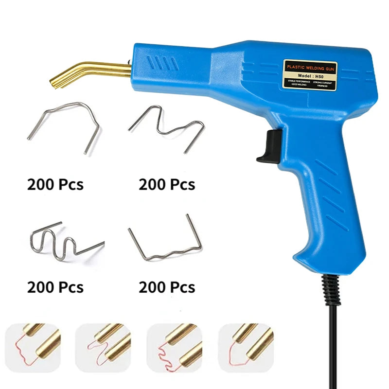 Hot Stapler Plastic Welding Machine Bumper Repair Kit Soldering Iron For Plastic Repair Car Bumper Repair Welding Gun