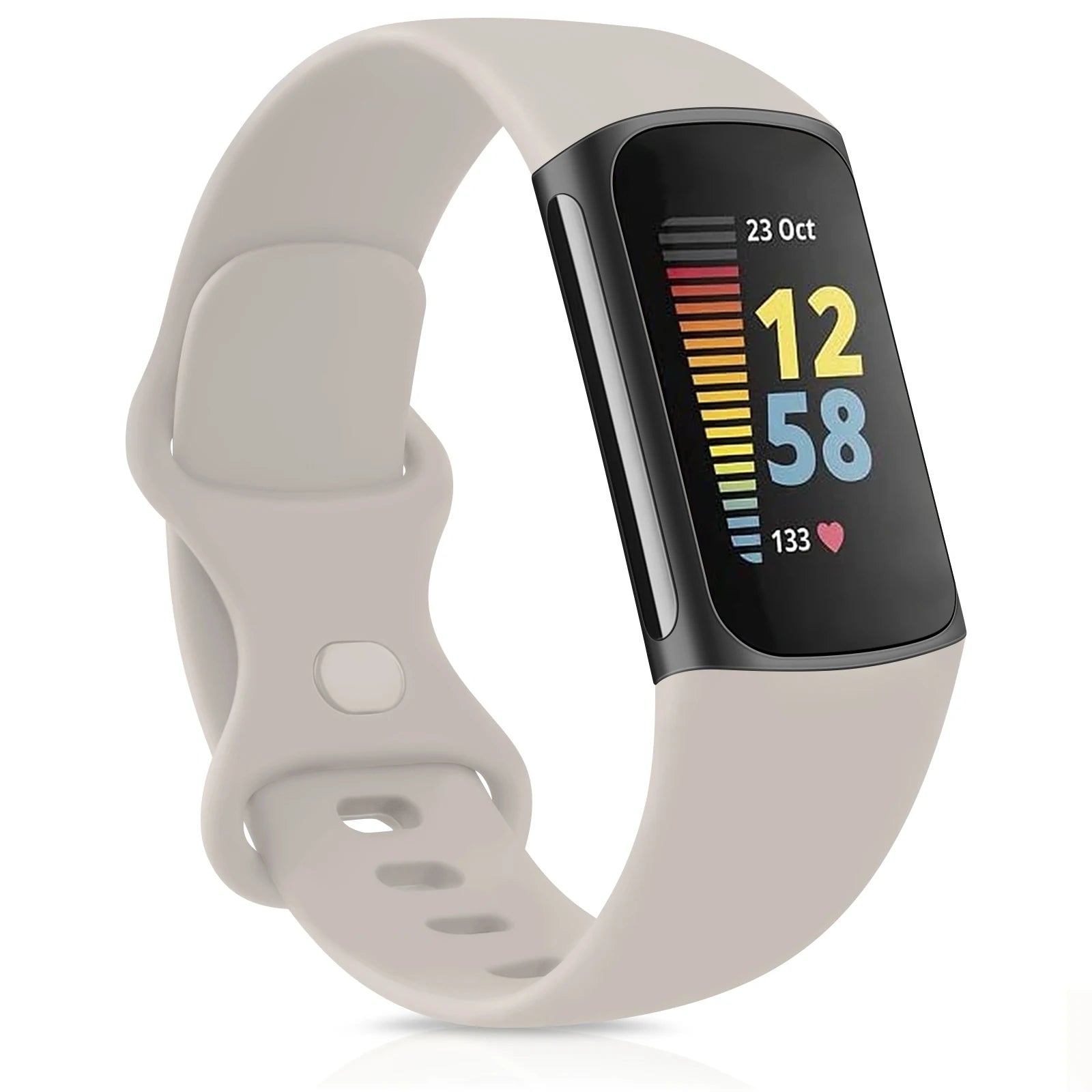 Watch Band for Fitbit Charge 5 6 Strap Wristband Replacement TPU Sport Bracelet for Fitbit Charge 5 Smartwatch Band Accessories