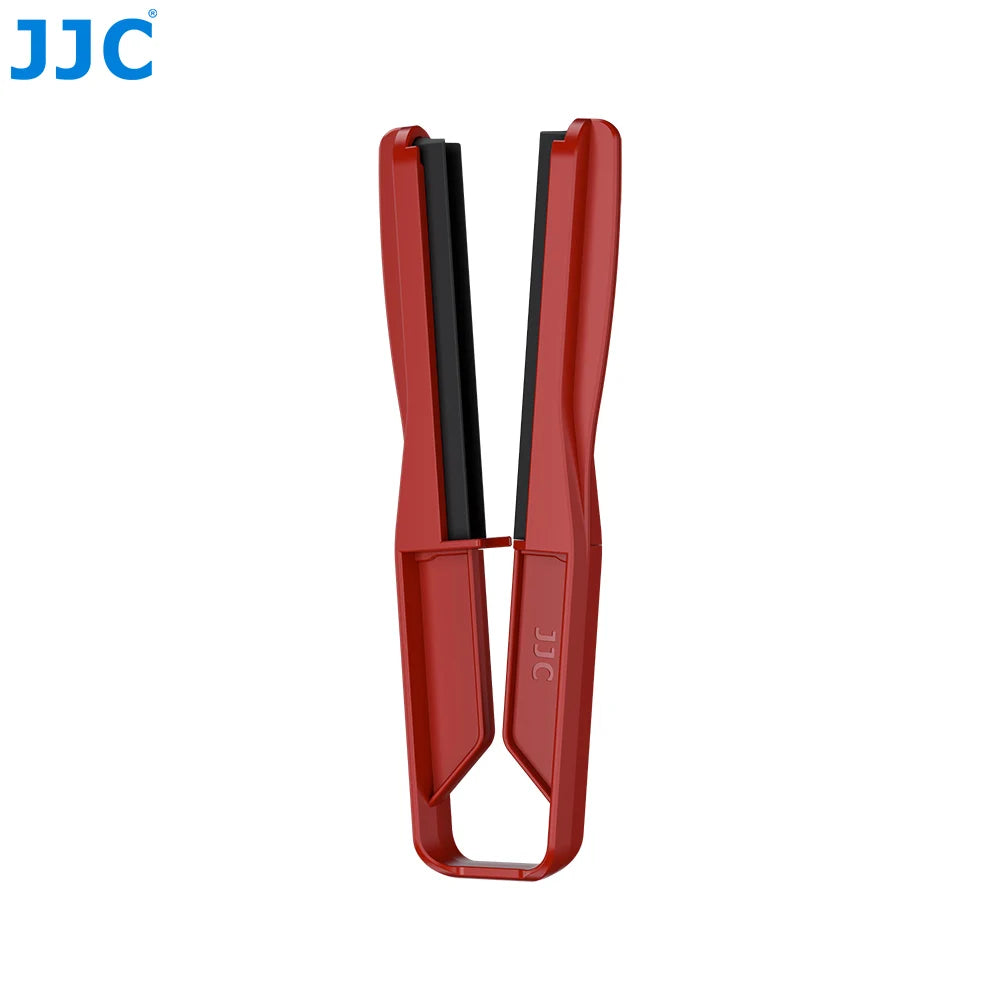 JJC Film Squeegee for 35mm and 120 Film, Film Wiper with Silicone Blades to Dry Water No Marks and Scratches Leave